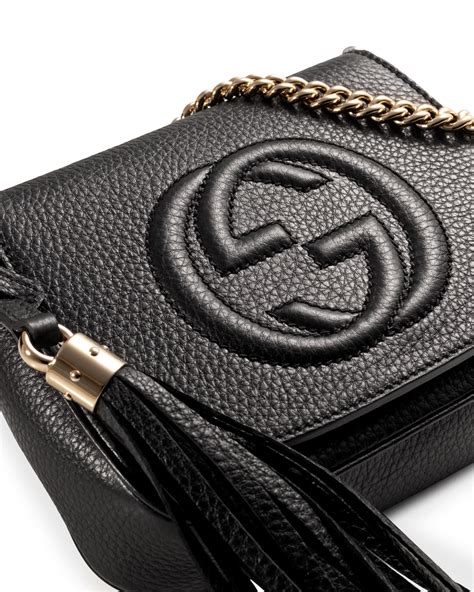 gucci bag black chain crossbody|authentic Gucci crossbody bag unisex.